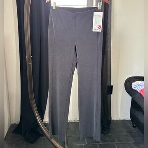 lululemon athletica ribbed softstreme black pants